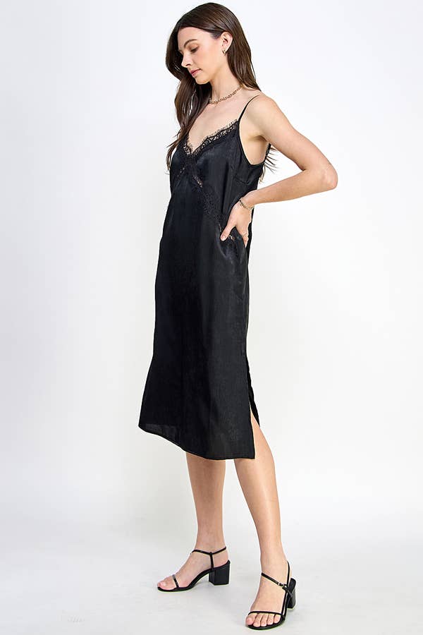 Satin Slip Dress