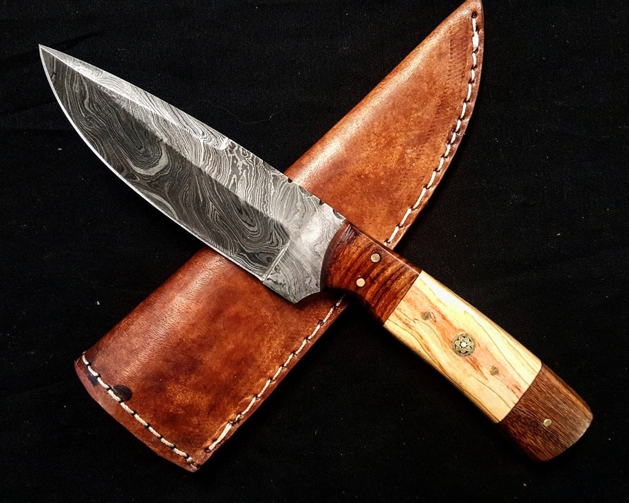 9'' Damascus Blade for Every Outdoor trip