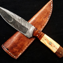 9'' Damascus Blade for Every Outdoor trip