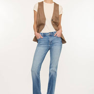 Mid-Rise Bootcut Kan Can Jeans