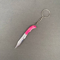 Wood & Acrylic Handle Foldable Stainless Steel Knife
