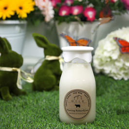 Milk Bottle Candle, Chasing Butterflies