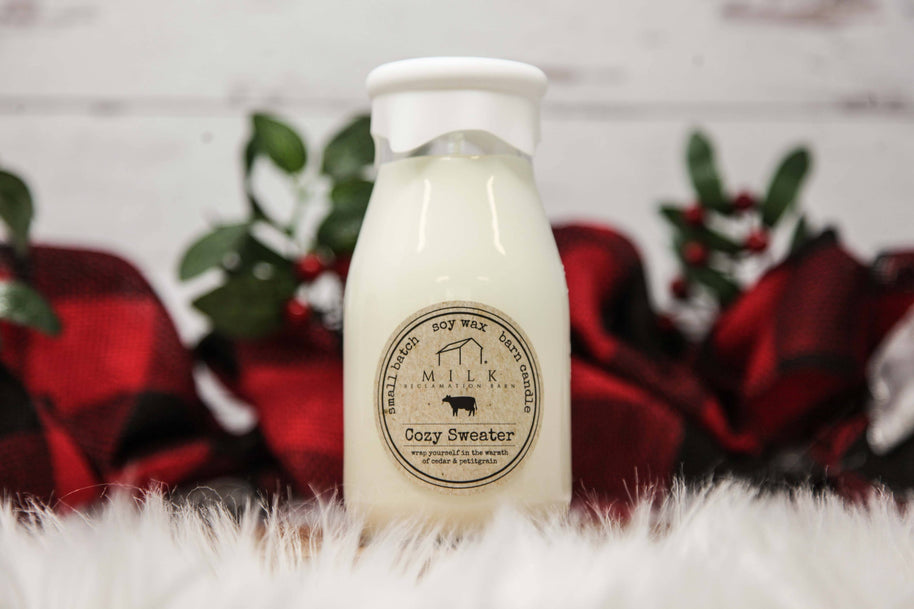 Milk Bottle Candle 13 oz