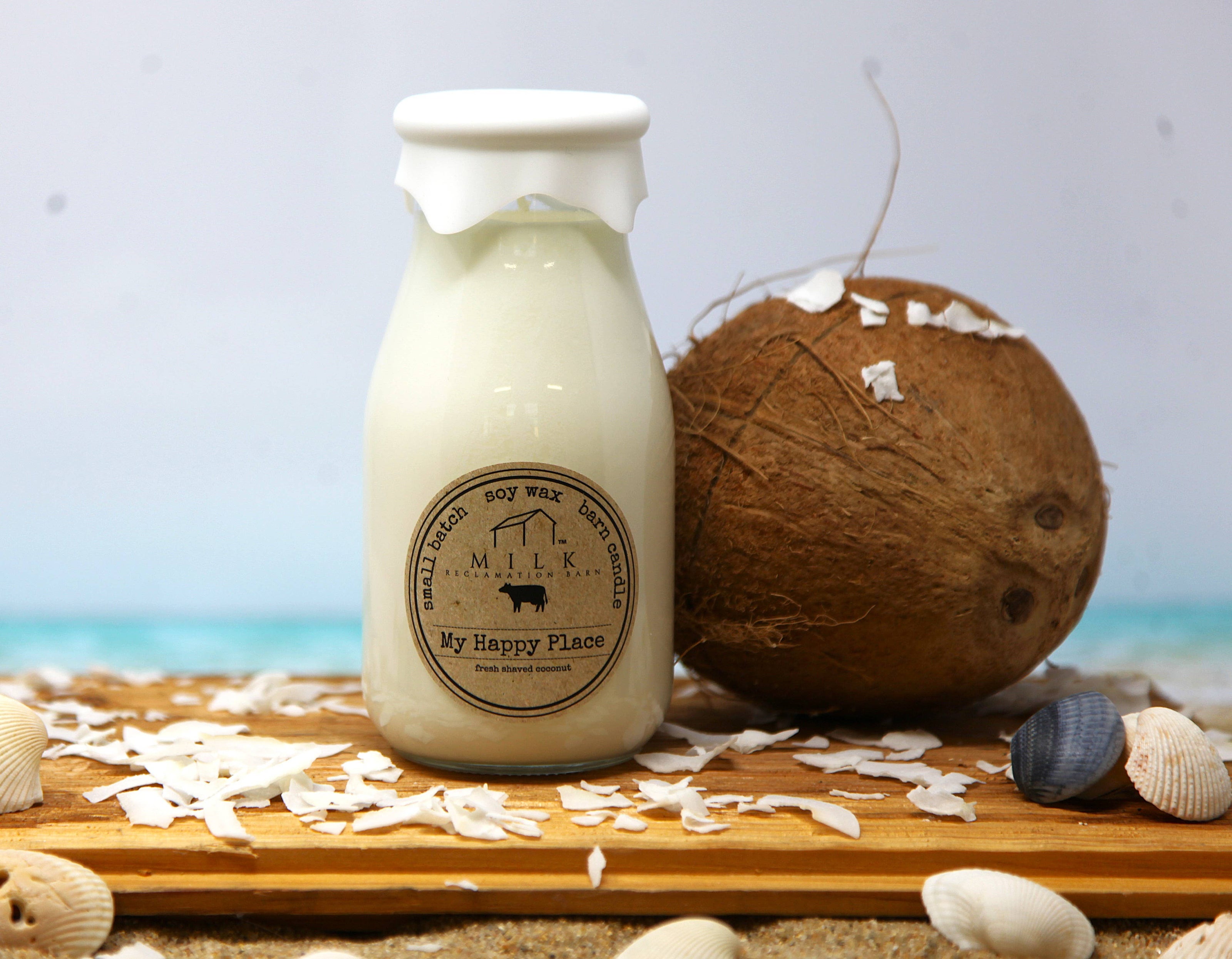 Milk Bottle Candle 13 oz