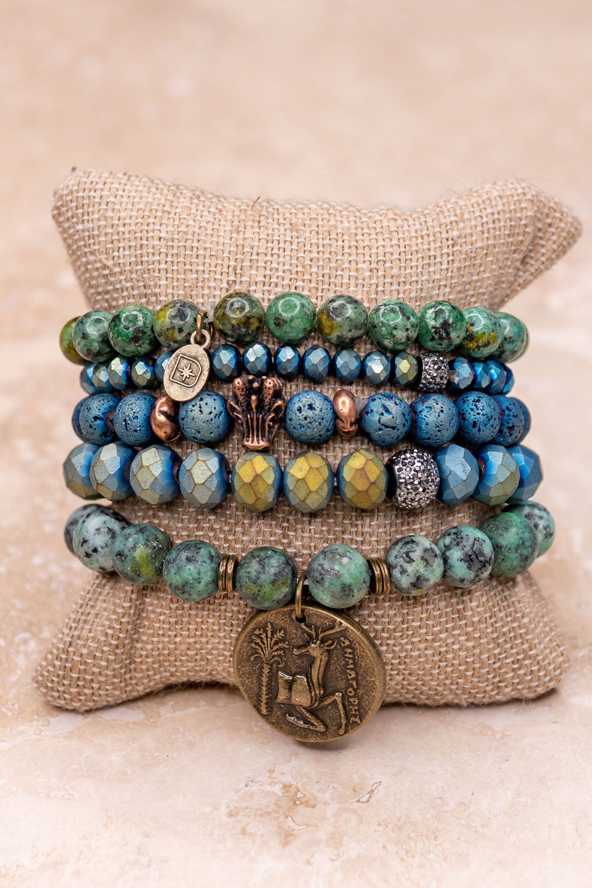 Tessa Bracelet in African Turquoise