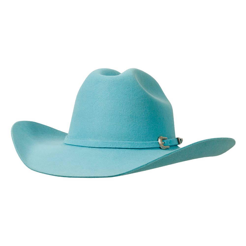 100% Wool Felt Western Cattleman hat