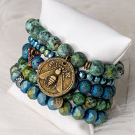 Tessa Bracelet in African Turquoise