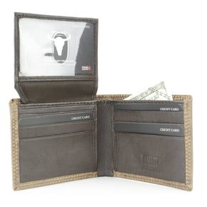 Men’s Bi-Fold Wallet with Deer