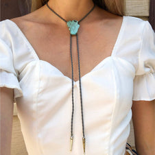 Handmade Turquoise Bolo Tie