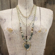 My Heart Beat Layered Necklace