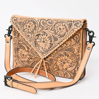Embossed Envelope Leather Bag