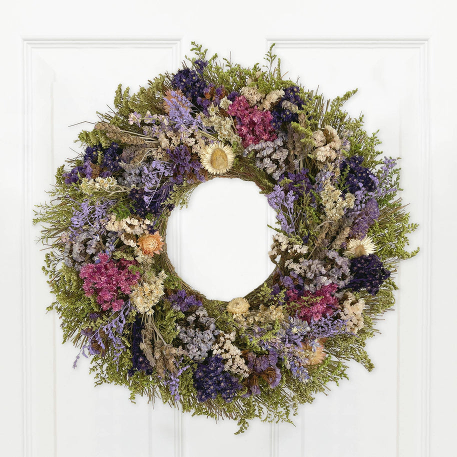 San Anselmo Dried Flower Wreath