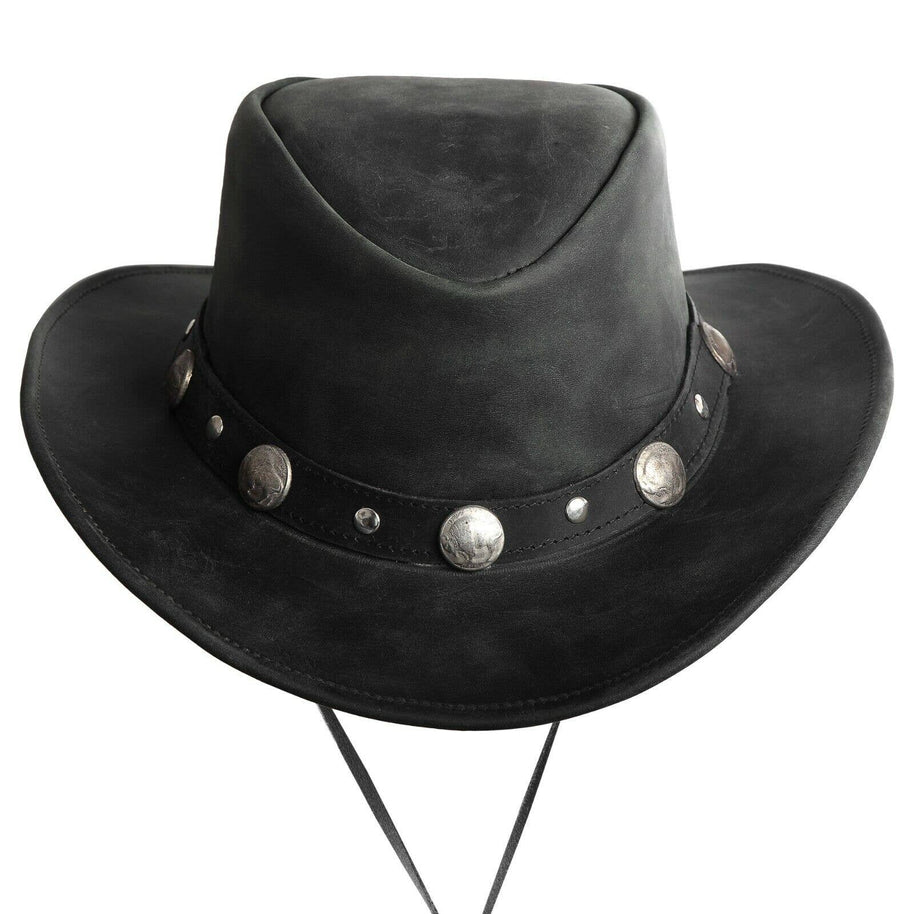 Bullring Leather Western Outback Hat