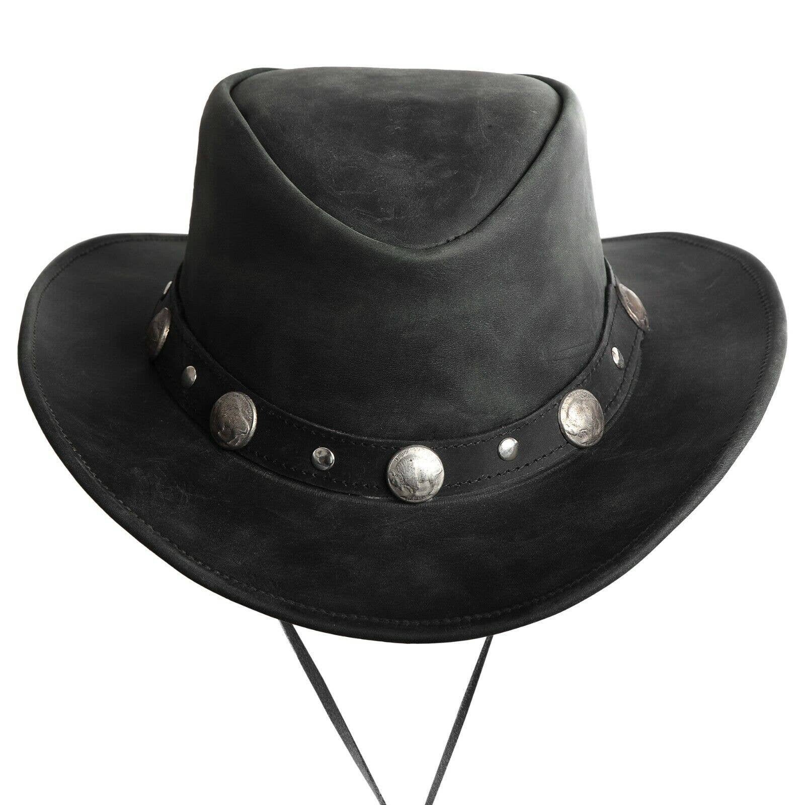 Bullring Leather Western Outback Hat
