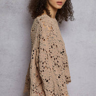 Crochet Chenile Sweater