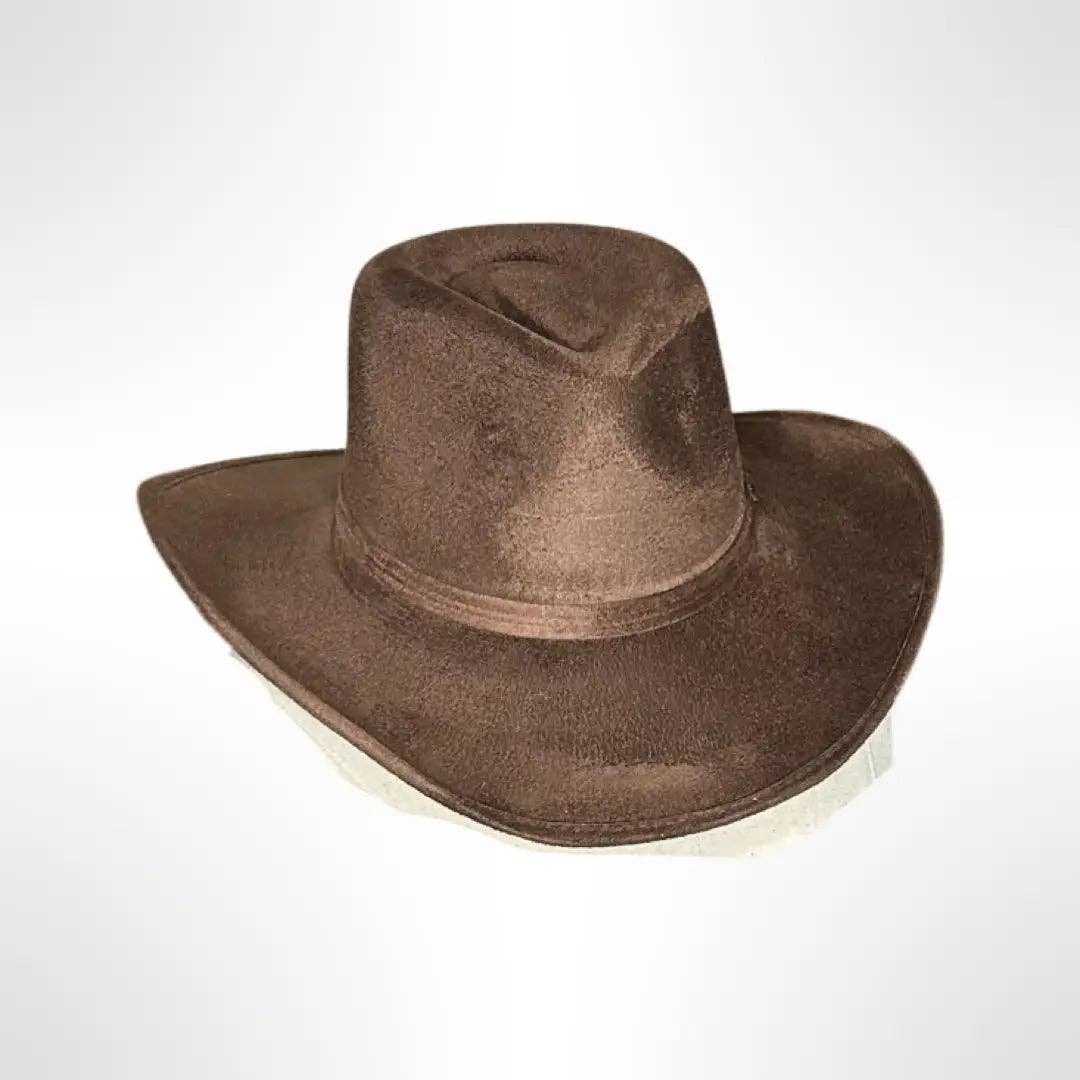 Faux Suede Billy Hat 