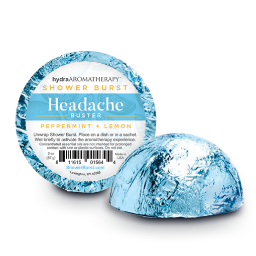 Hydra Shower Steamer, Headache Buster