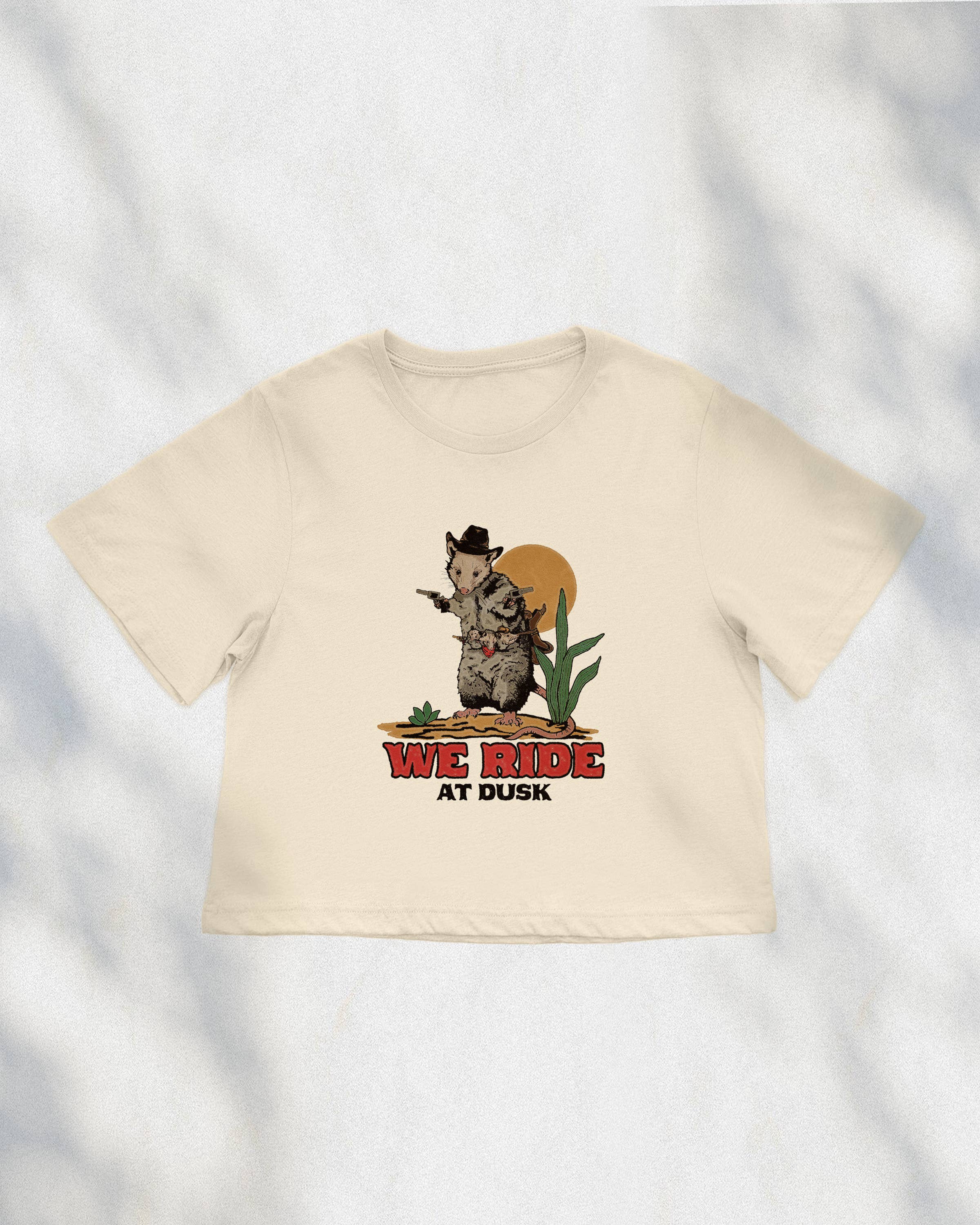 Possum Cowboy Boxy Crop