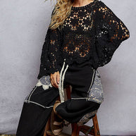 Crochet Chenile Sweater