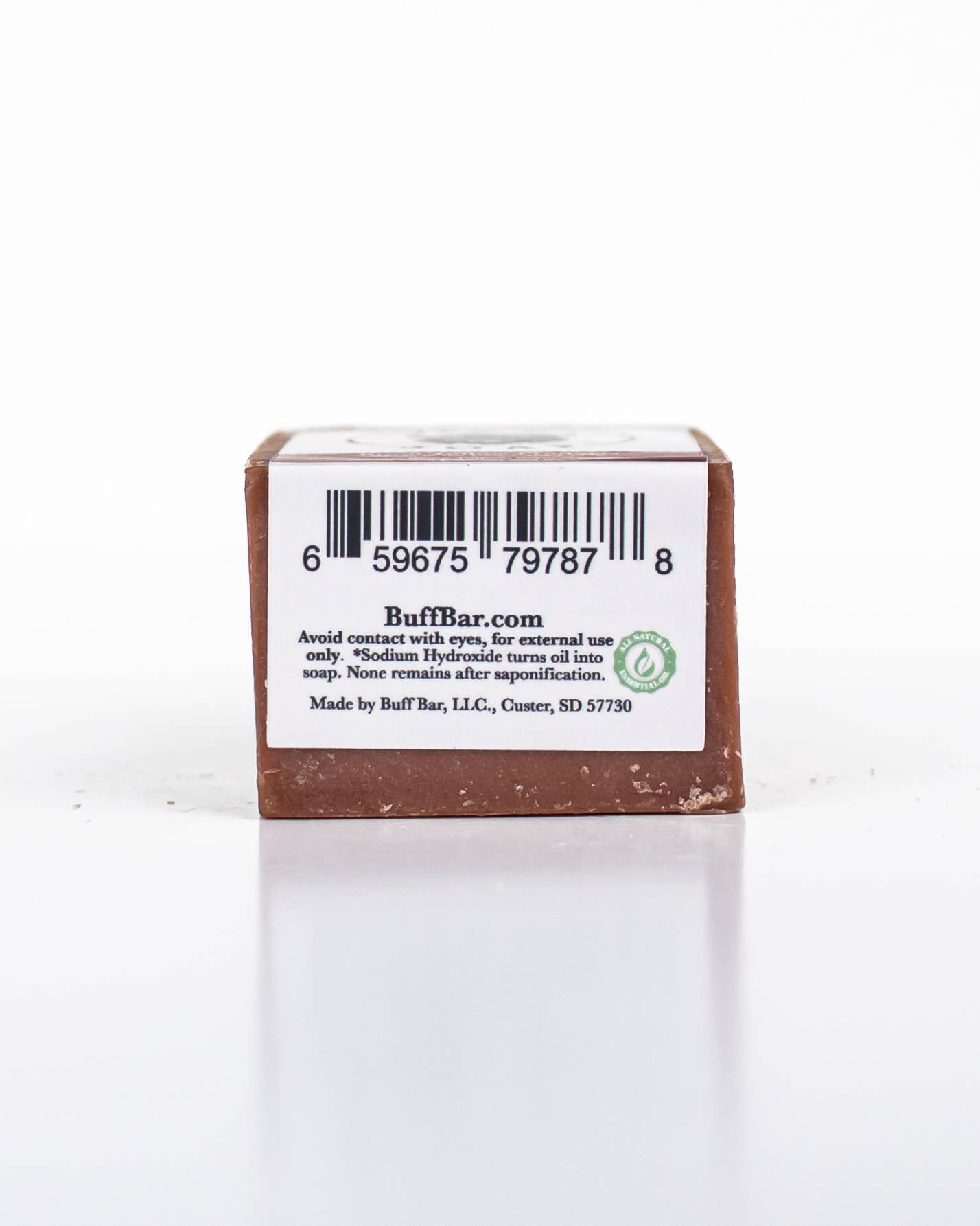 Apple Moonshine Bison Tallow Soap Bar