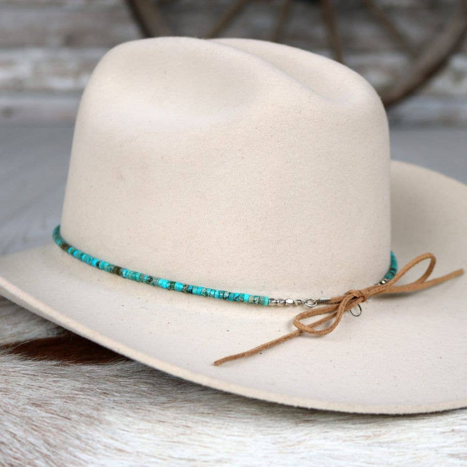 Turquoise Stone Hat Band
