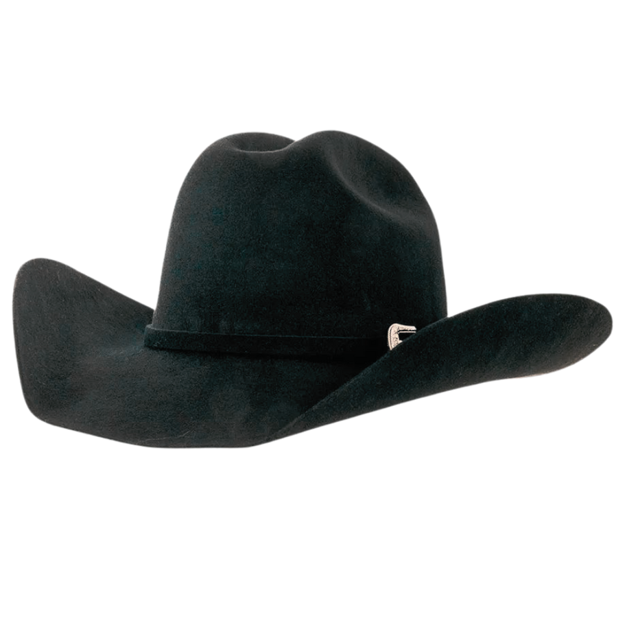 100% Wool Felt Western Cowboy Hat - Style Cattleman