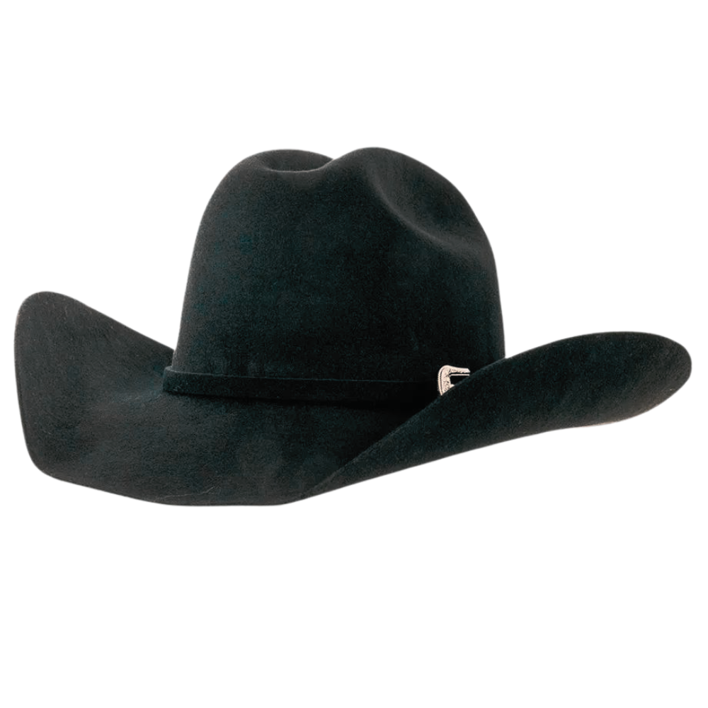 100% Wool Felt Western Cowboy Hat - Style Cattleman