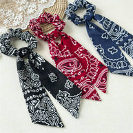 Bandana Ribbon Scrunchie