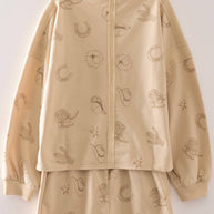 Western Print Lounge Set, S-3XL