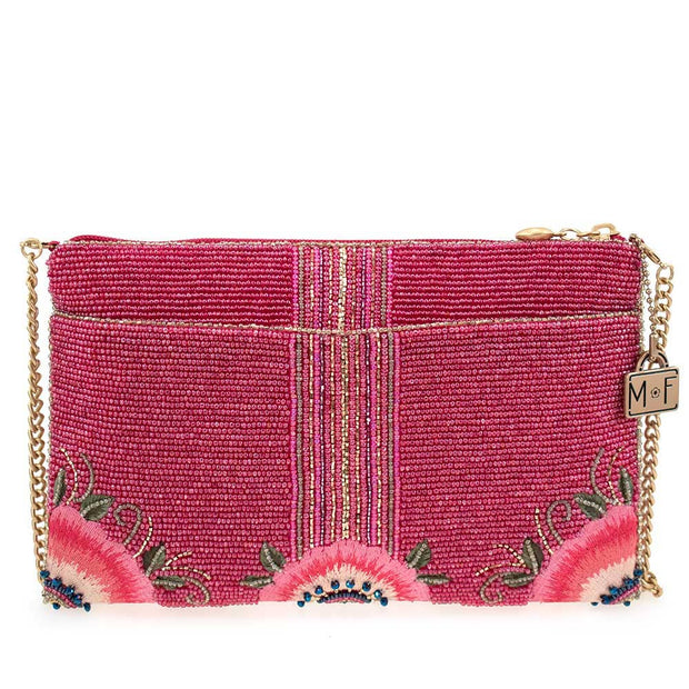 Social Butterfly Beaded Butterfly Mini Crossbody Handbag