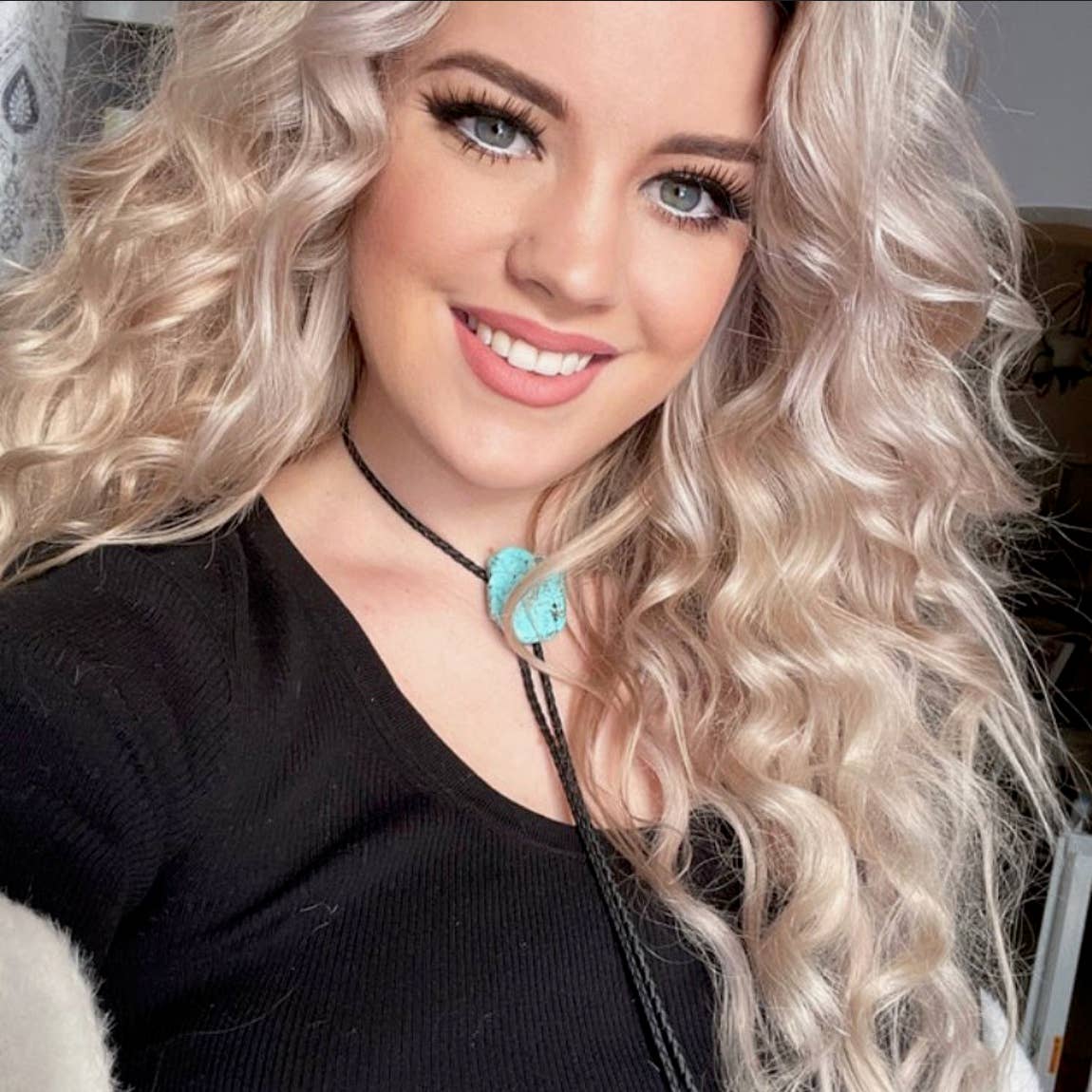 Handmade Turquoise Bolo Tie