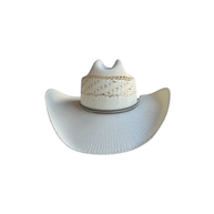 Unisex Cowboy Straw Natural Cattleman Hats