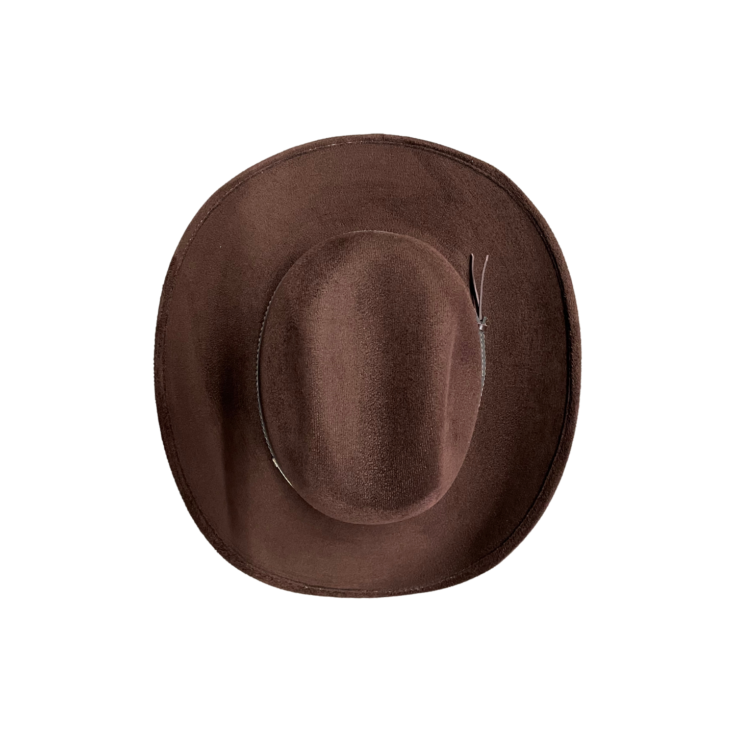 Kids Child Unisex Vegan Suede Western Cowboy Hat