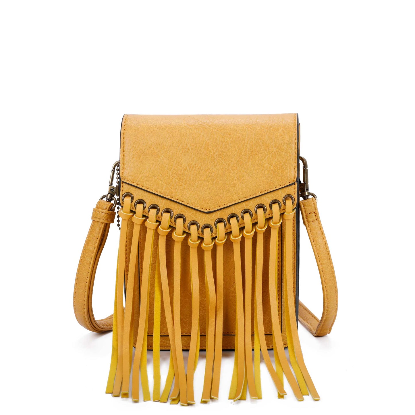 Scarlet Fringe Phonecase Crossbody