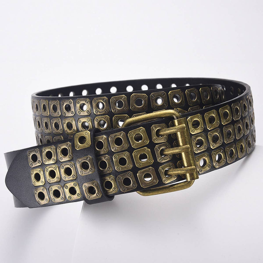 Square Rivet Belt