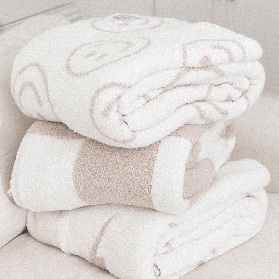 Lightning Bolt Luxe Home Blanket