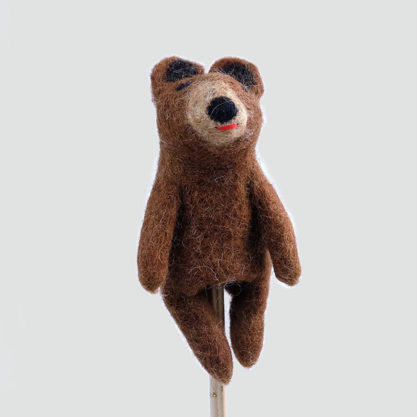 Felt Finger Puppets - Bear