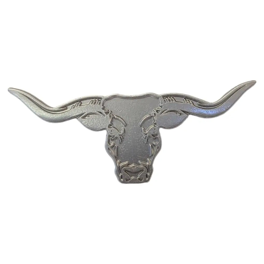 Sturdy Magnetic Longhorn Pin - Style Longhorn