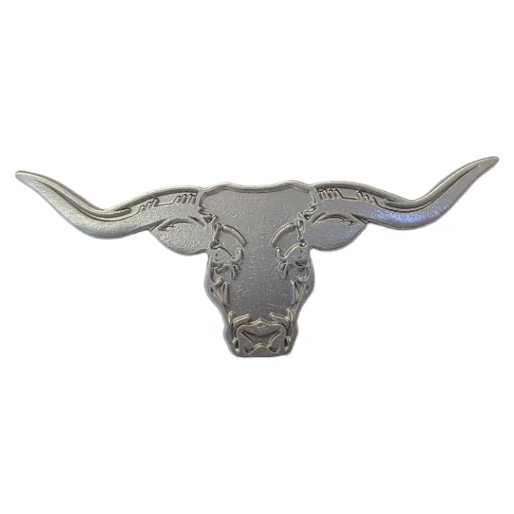Sturdy Magnetic Longhorn Pin - Style Longhorn
