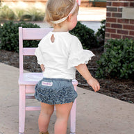 Light Denim RuffleButt Bloomer