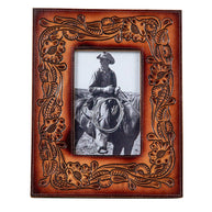 This Moment Hand-Tooled Photo Frame