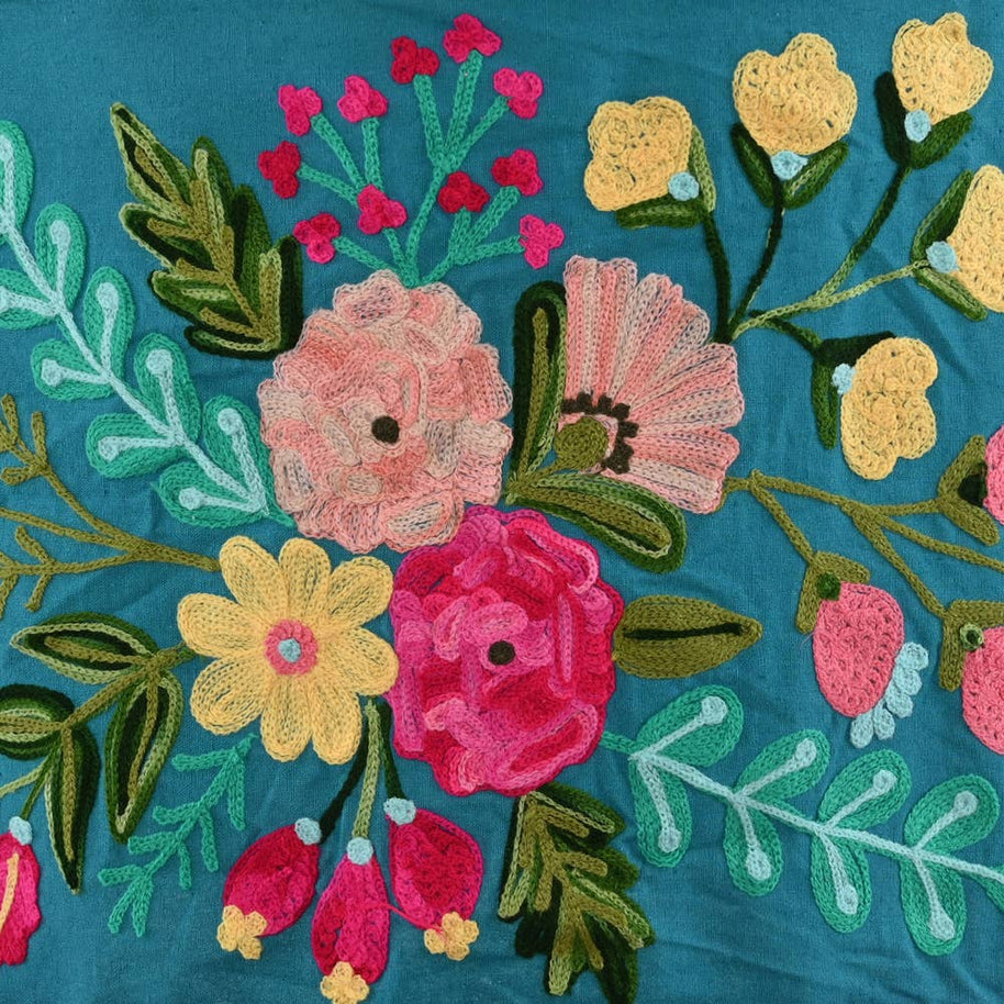 Blue Fuschia Lamp Shade