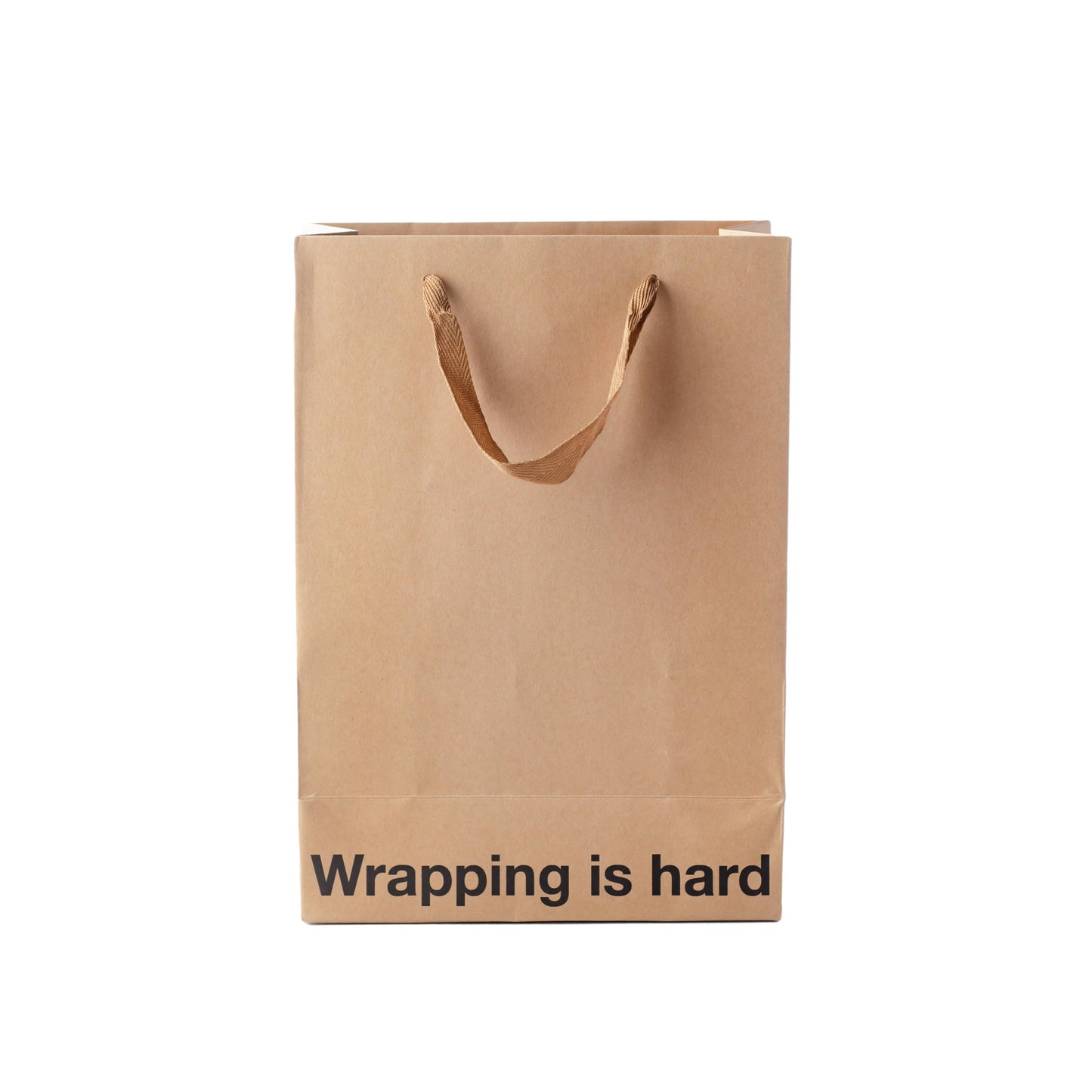 "Wrapping is hard" Gift Bag