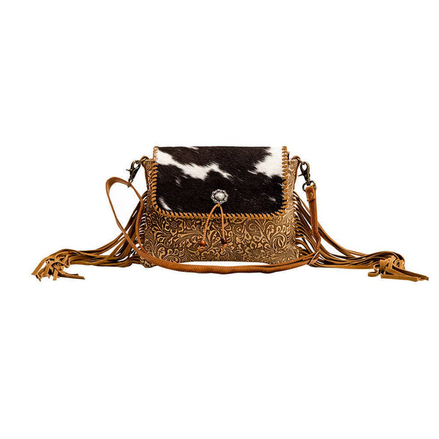 Lugia Leather Hair-on-Hide Purse