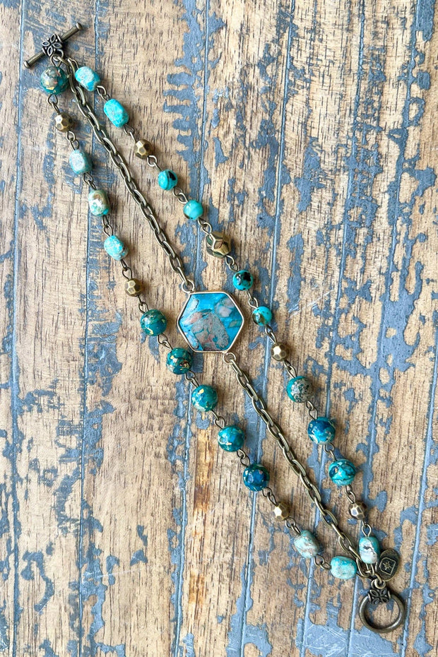Janet Bracelet Turquoise