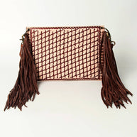 Tooled Leather Envelope Purse