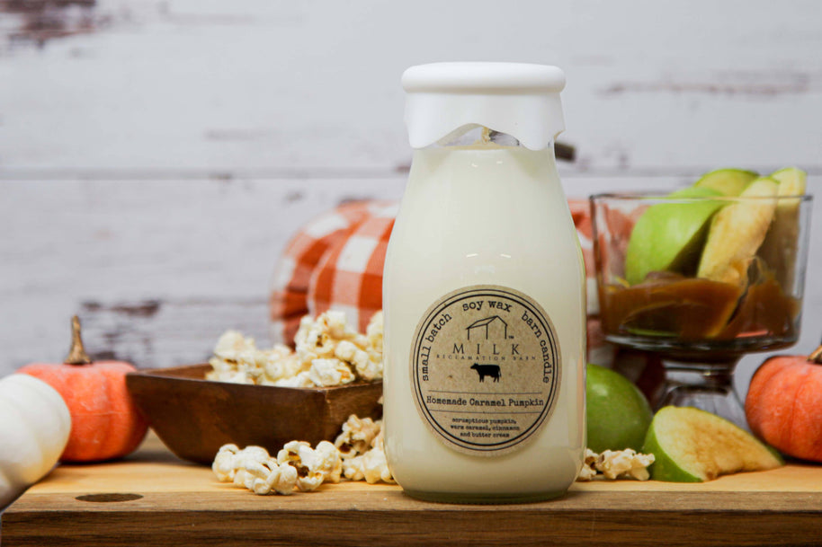 Milk Bottle Candle 13 oz