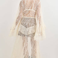 Lace Duster, Ivory