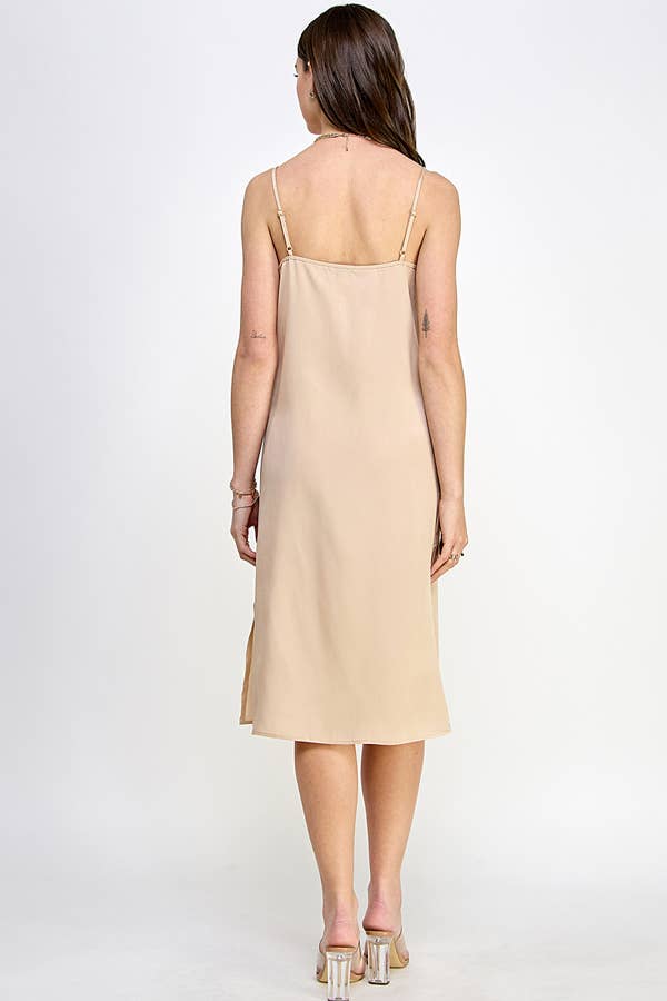 Satin Slip Dress