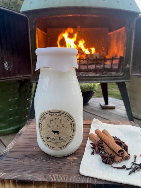 Milk Bottle Candle 13 oz